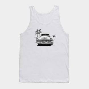 1951 Mercury on Drive In Night Tank Top